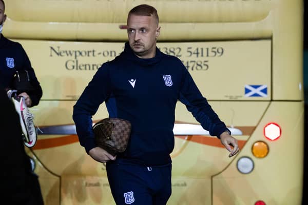 Leigh Griffiths is on loan at Dundee from Celtic.