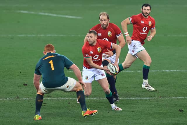 Finn Russell was a huge creative influence for the Lions in the third Test. Picture: David Rogers/Getty Images