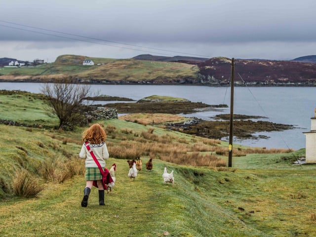 Developed from the popular children's book of the same name by Mairi Hedderwick, Katie Morag was filmed on Isle of Lewis and follows Katie on her adventures on the fictional Scottish island of Struay.