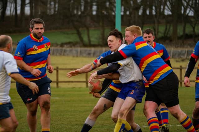 Buxton and Matlock played out a 12-12 draw during a friendly at Sunnyfields at the weekend. It was part of an event which saw Buxton also face Ashbourne. All pics in this gallery taken by Robert McDonald Photography.