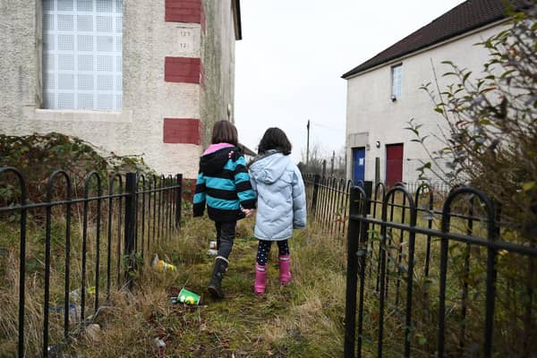 The Joseph Rowntree Foundation report said a 'shocking' 21 per cent of children are growing up in poverty (Picture: John Devlin)