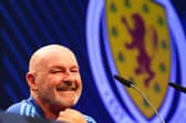 Scotland head coach Steve Clarke during a press conference at the Garmisch Olympia Stadium in Garmisch-Partenkirchen, Germany. Picture date: Sunday June 16, 2024.