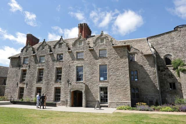 Historic Hay Castle is the setting for the Weekend of Mistakes (Picture: Chris Jackson/Pool/AFP via Getty Images)