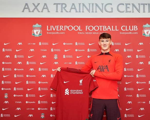 Calvin Ramsey has been tipped to be part of the Liverpool first-team. (Photo by Nick Taylor/Liverpool FC/Liverpool FC via Getty Images)