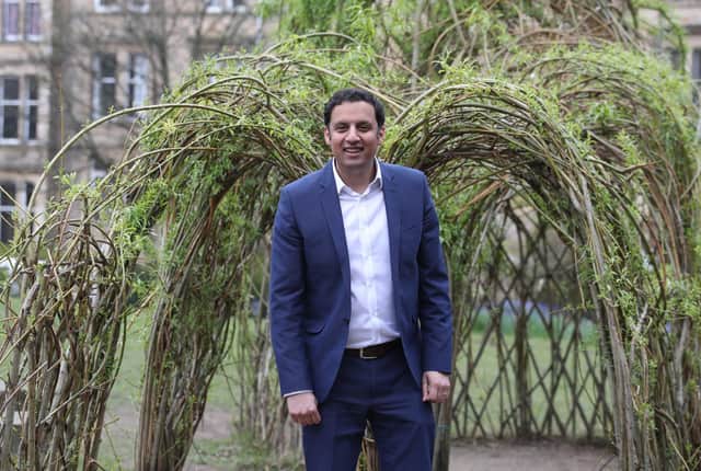 Scottish Labour leader Anas Sarwar has launched his party's manifesto.