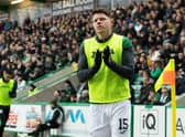 Hibs striker Kevin Nisbet has scored eight goals in his past eight matches.