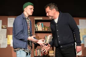 Bailey Newsome and Richard Conlon in Write-Off PIC: Tommy Ga-Ken Wan