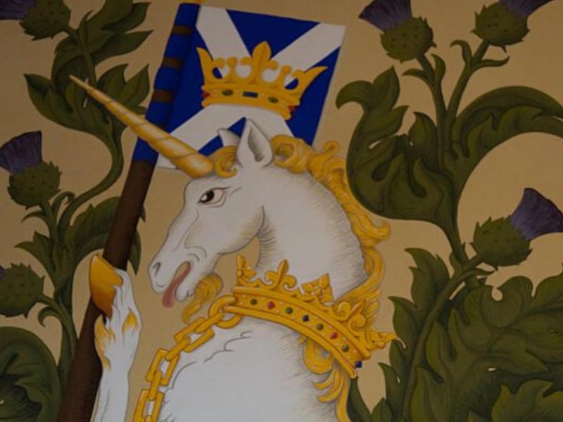 What the Eagle is to the United States of America, or a Wolf is to Italy, a Unicorn is to our dear Scotland. The Unicorn was adopted as Scotland's national animal in the 15th century and you can find Unicorn statues all over the country.