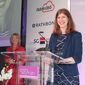 Rachel Peebles, winner of the Solopreneur Award