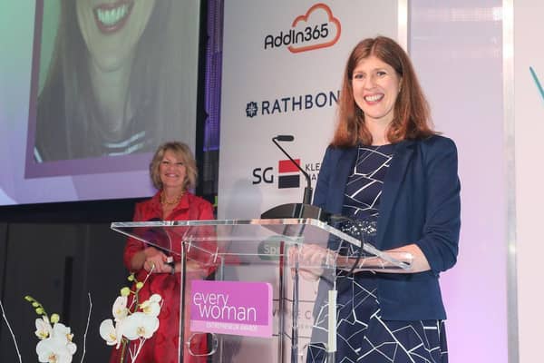 Rachel Peebles, winner of the Solopreneur Award