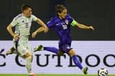 Billy Gilmour tries to get to grips with Luka Modric as Scotland fell to their latest defeat, this time against Croatia on Saturday (Photo by Srdjan Stevanovic/Getty Images)