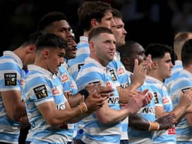 Finn Russell's Racing 92 will face Stade Francais in the Top 14 play-offs.  (Photo by Franck Fife/AFP via Getty Images)