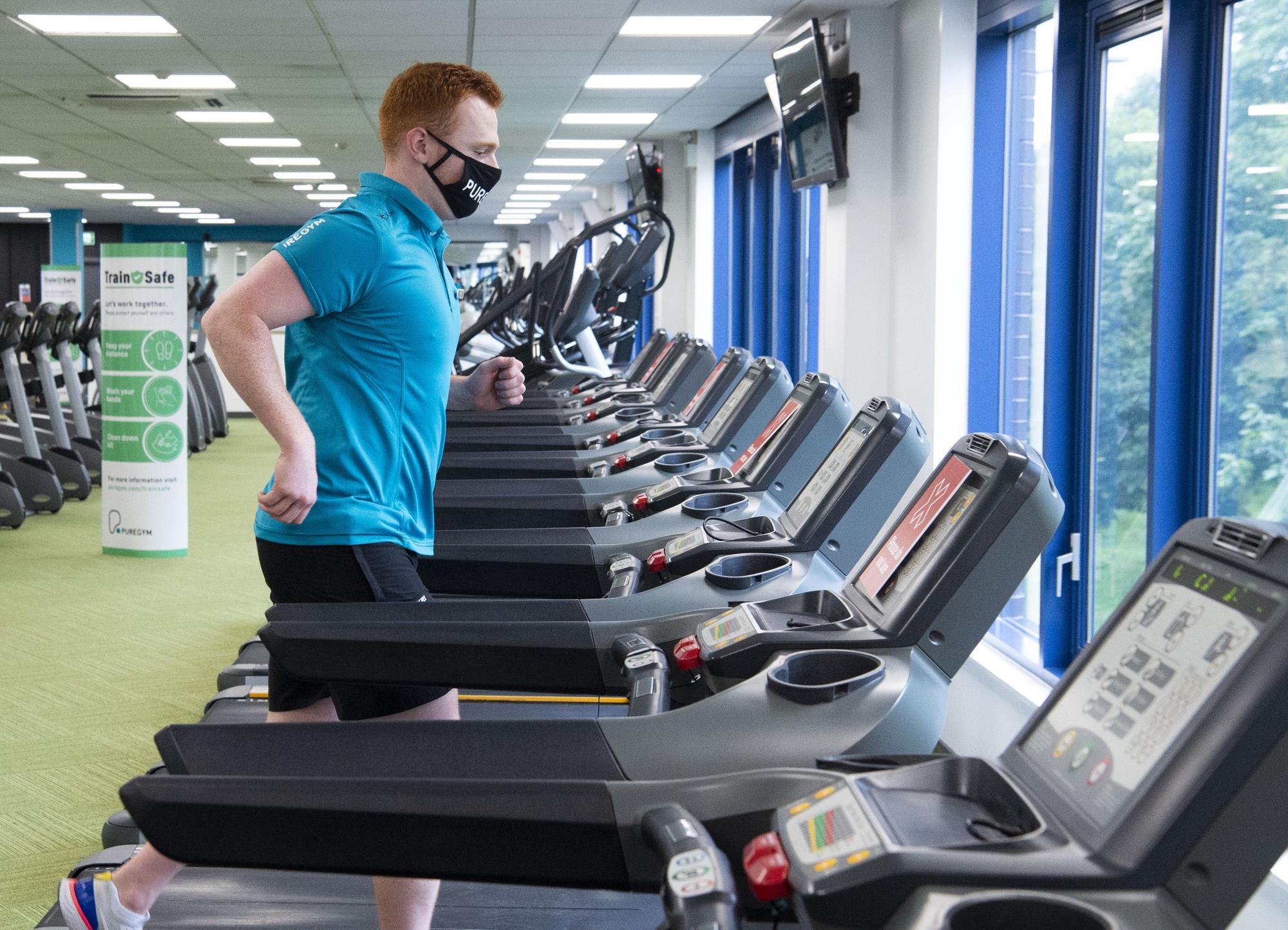 Temperature checks as Scottish gyms reopen on Monday Temperature checks as Scottish gyms reopen on Monday