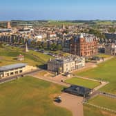 The Hamilton Grand has views over the Royal and Ancient Golf Club, the Old Course and West Sands beach.