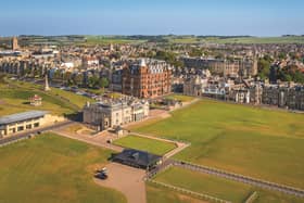The Hamilton Grand has views over the Royal and Ancient Golf Club, the Old Course and West Sands beach.