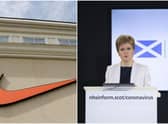 Nicola Sturgeon said she had nothing more to add on the Nike conference at her daily briefing