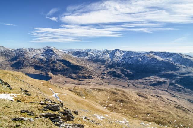 The vast landholding at Kilchoan spans two Munros. Picture: Dunton Destinations