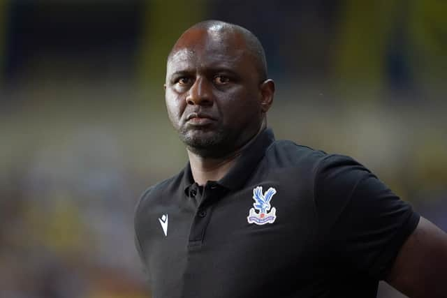 Crystal Palace have parted company with their manager Patrick Vieira.