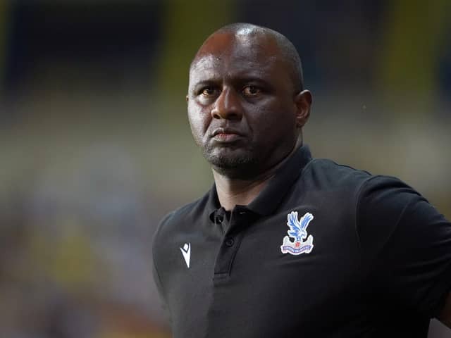 Crystal Palace have parted company with their manager Patrick Vieira.