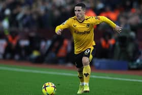 Celtic target Daniel Podence in action for Wolves last season. (Photo by ADRIAN DENNIS/AFP via Getty Images)