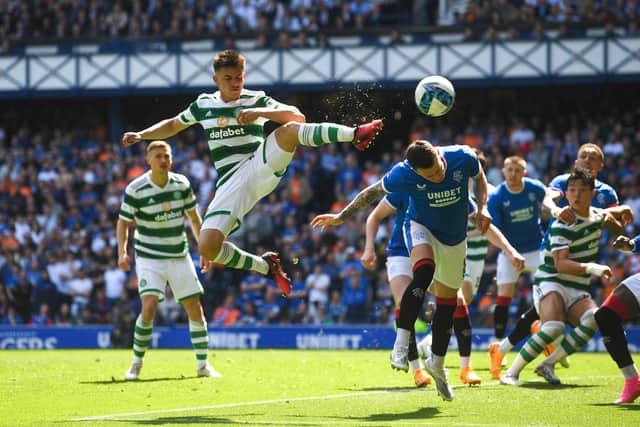 Alexandro Bernabei and other non-regular Celtic starters had a day to forget at Ibrox.