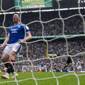 Rangers' John Souttar shows his frustration after a slack back pass allowed Celtic to score in last weekend's derby.