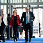 Prime Minister Boris Johnson and Foreign Secretary Liz Truss must stand firm against EU negotiators (Picture: Evan VucciAFP/Getty)