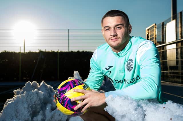 Hibs midfielder Kyle Magennis is back from injury and ready to prove a point to his doubters. (Photo by Ross Parker / SNS Group)