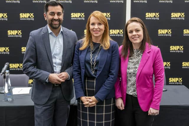 Humza Yousaf, Ash Regan and Kate Forbes are due to find out today which of them has been elected to lead the SNP – and the country