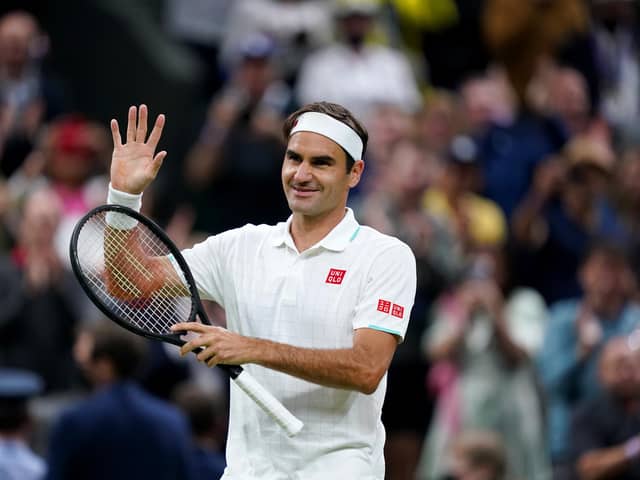 Roger Federer who has announced he will retire from professional tennis after the Laver Cup. Issue date: Thursday September 15, 2022.