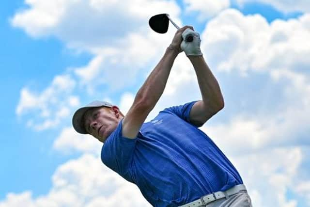 In-form Blairgowrie player Gregor Graham in action during the GolfRSA International Amateur at Houghton Golf Club in Johannesburg. Picture: Golf RSA