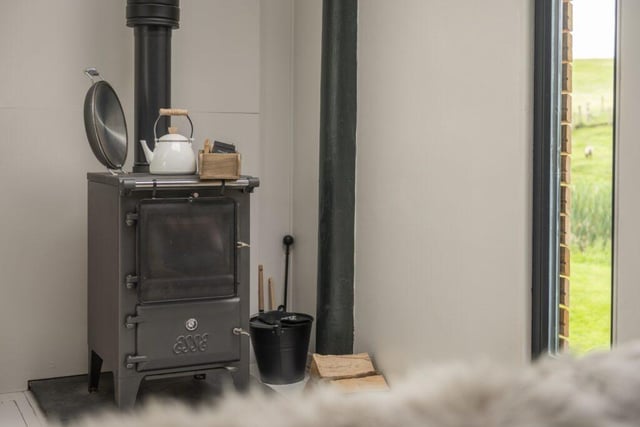 The Esse Bakeheart wood-burning cook stove (that also conveniently doubles as a toasty heater.