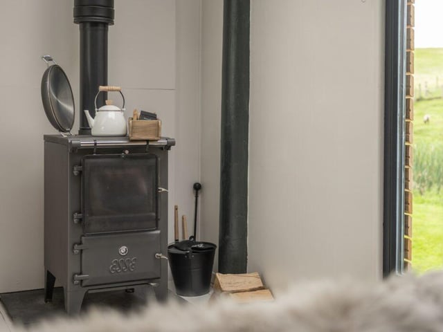 The Esse Bakeheart wood-burning cook stove (that also conveniently doubles as a toasty heater.