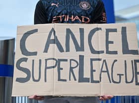 Manchester City are out of the Super League question.
