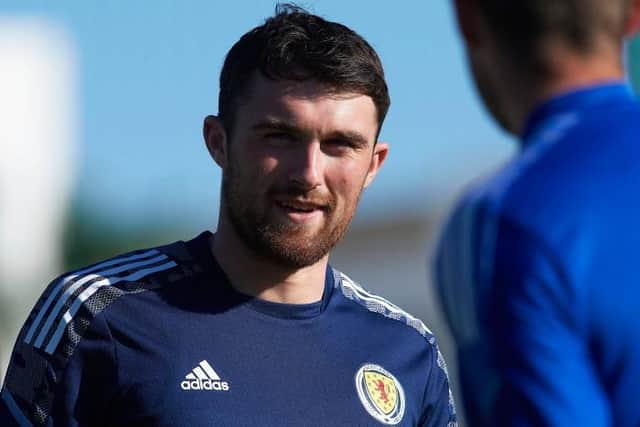 Scotland defender John Souttar is on the move but his current boss says 'no player is bigger than the club'. (Photo by Jose Breton / SNS Group)