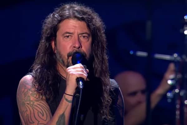 An emotional Dave Grohl introduced a number of rock legends to the stage throughout the night.