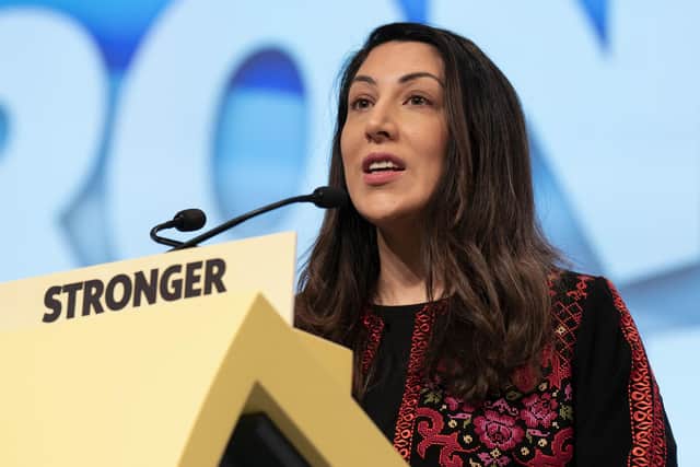 Councillor Nadia El-Nakla, wife of First Minister Humza Yousaf. Image: Jane Barlow/Press Association.