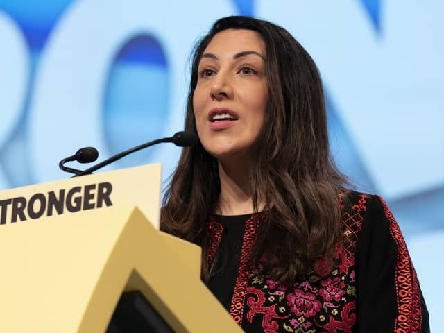 Councillor Nadia El-Nakla, wife of First Minister Humza Yousaf. Image: Jane Barlow/Press Association.