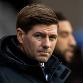 Rangers manager Steven Gerrard will hope to sustain his team's current momentum in the title race as they face a testing run of January fixtures. (Photo by Ross MacDonald / SNS Group)
