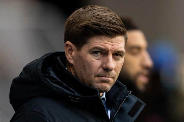 Rangers manager Steven Gerrard will hope to sustain his team's current momentum in the title race as they face a testing run of January fixtures. (Photo by Ross MacDonald / SNS Group)