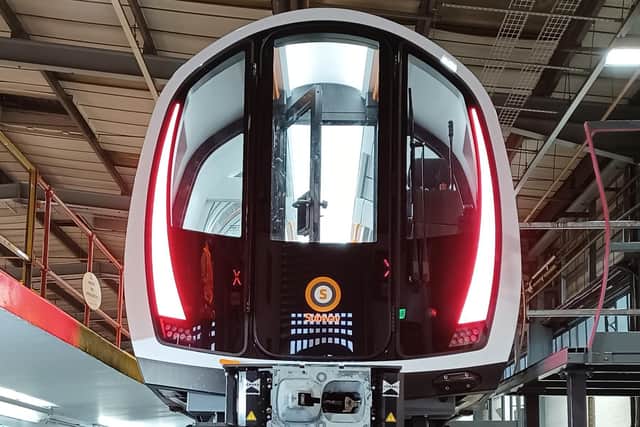 The new trains will enable passengers to see along tunnels because they will have no driver's cab. Picture: SPT