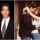 Jennifer Aniston and David Schwimmer, who played on-screen couple Ross and Rachel, are rumoured to be dating following the Friends Reunion episode (Getty Images)