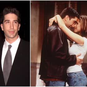 Jennifer Aniston and David Schwimmer, who played on-screen couple Ross and Rachel, are rumoured to be dating following the Friends Reunion episode (Getty Images)