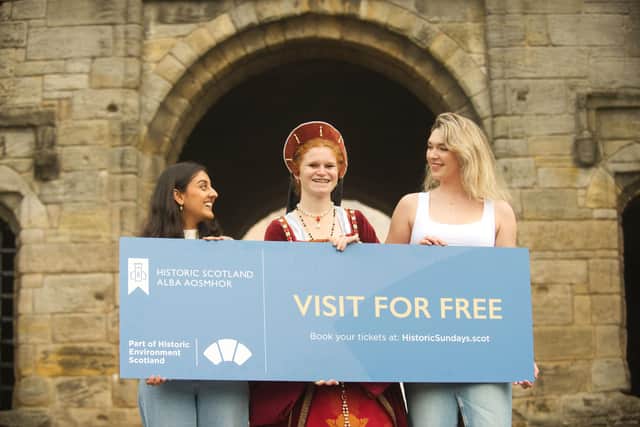 ​For six months, HES will offer free admission to participating Historic Scotland visitor attractions.