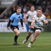 Scotland scrum-half Ben White in action for London Irish. (Photo by Stu Forster/Getty Images)