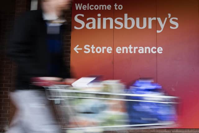 'A company of Sainsbury's size and scale can reasonably be expected to give all staff the basic standard of living,' says Lee Wild of Interactive Investor (file image). Picture: Justin Tallis/AFP via Getty Images.