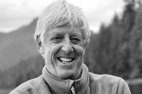 Jim Thom’s many hobbies included rugby, mountain climbing and cycling