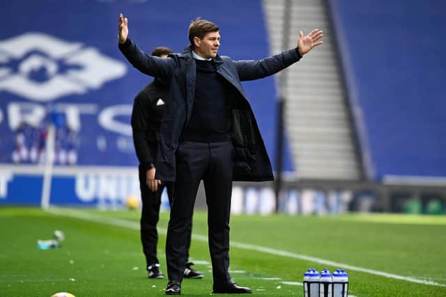Rangers manager Steven Gerrard. (Photo by Rob Casey / SNS Group)