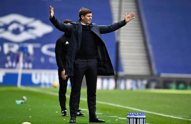 Rangers manager Steven Gerrard. (Photo by Rob Casey / SNS Group)