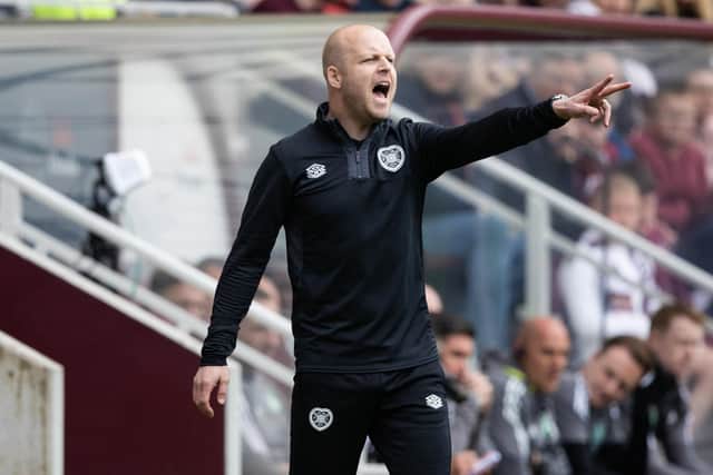 Hearts manager Steven Naismith did not agree with Alex Cochrane's sending off.